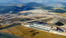An aerial view of the Korean International Circuit just two weeks before the grand prix