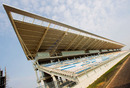 The main grandstand at the Korean International Circuit