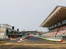 The view back down the pit straight from turn one