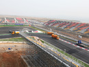 A view of the first corner from the main grandstand