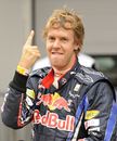 Sebastian Vettel shows who's number one