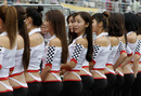 Fans at the Korean Grand Prix