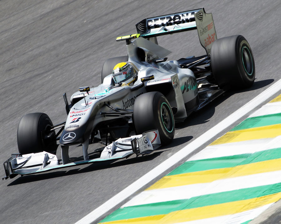 Nico Rosberg picks his turn-in point
