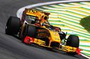 Renault's Robert Kubica in action
