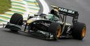 Heikki Kovalainen on track for Lotus