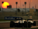 Nico Rosberg on his way to a ninth-place finish in Abu Dhabi