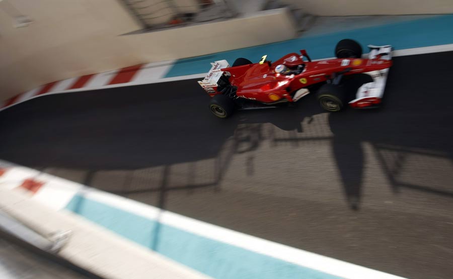 Fernando Alonso during free practice 3