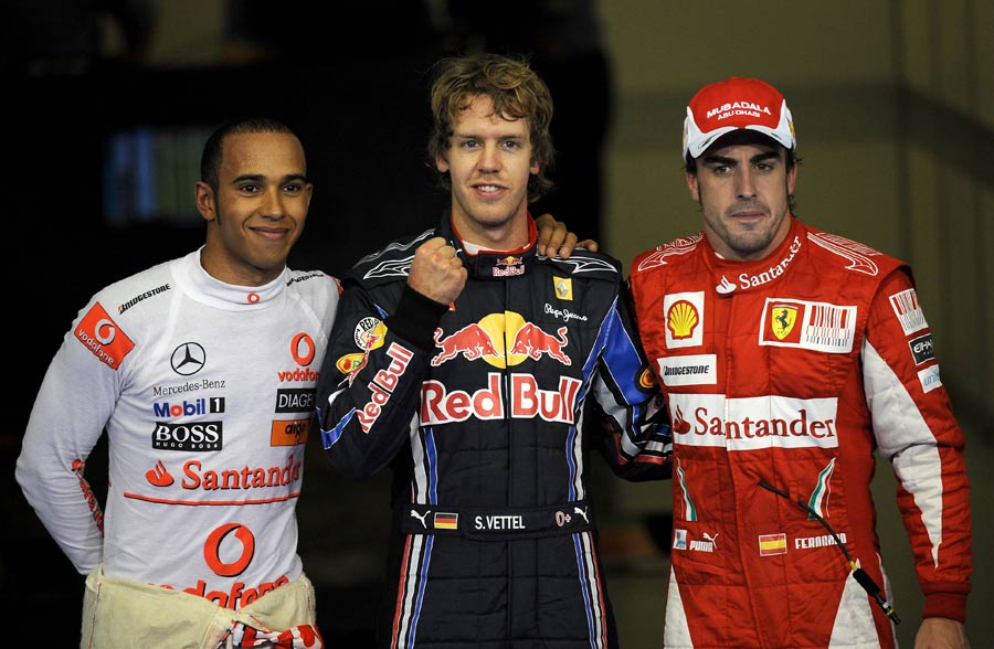 The top three after qualifying