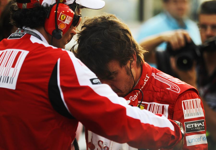 There was title disappointment for Fernando Alonso