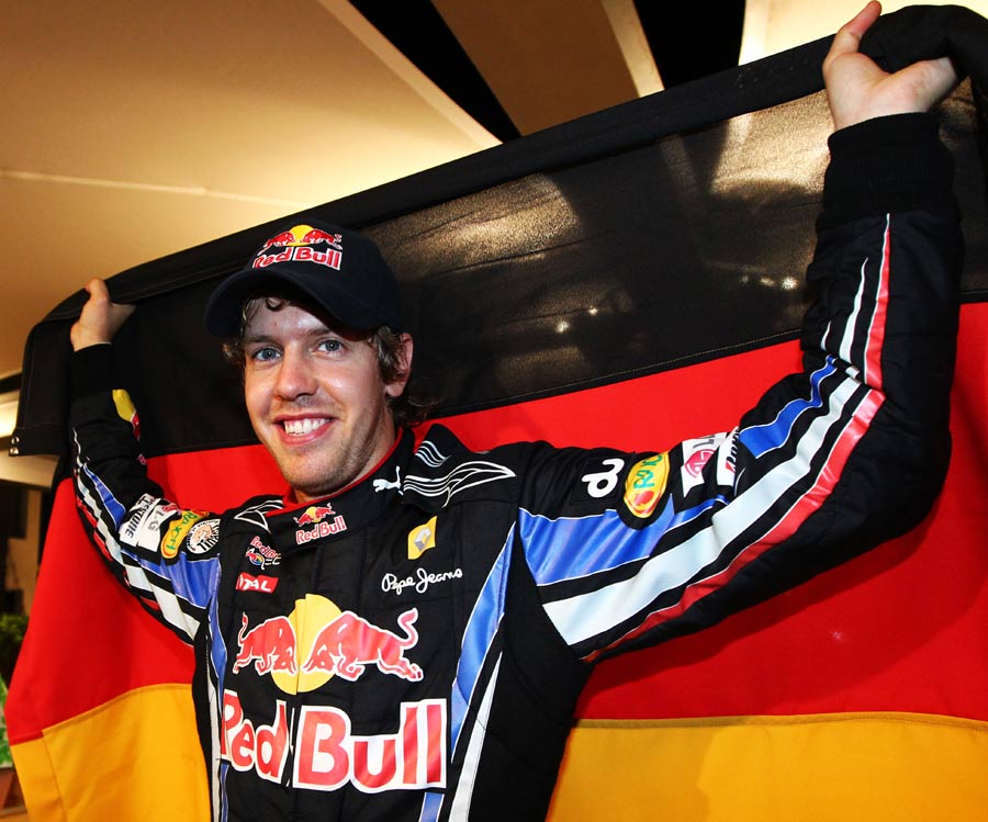 Sebastian Vettel, the 2010 World Champion