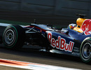 Daniel Ricciardo on his way to setting the fastest lap in the Red Bull