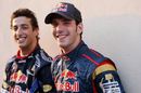 Jean-Eric Vergne and Daniel Ricciardo pose for a photo