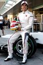 Sergio Perez enjoyed his forst taste of Formula One