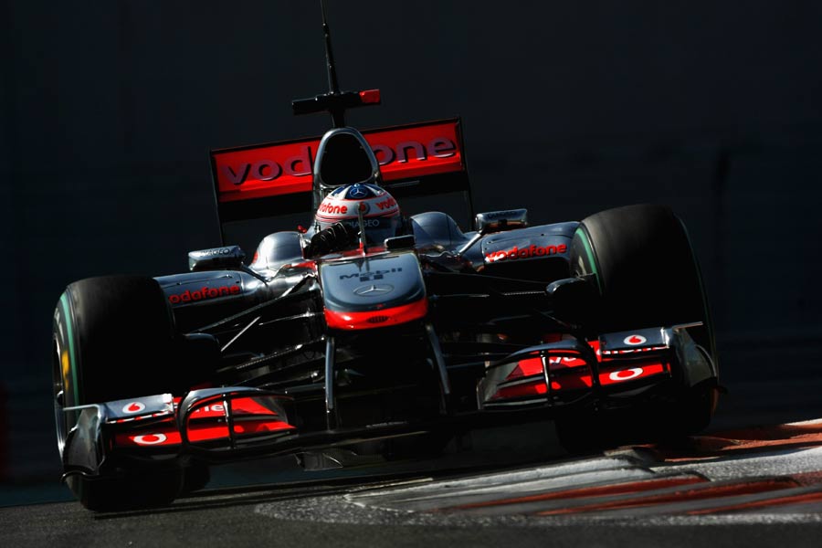 McLaren test driver Gary Paffett in action