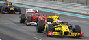 Vitaly Petrov holds off Fernando Alonso for sixth