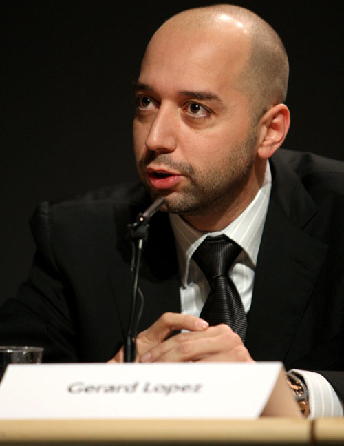 Gerard Lopez at the Monaco motorsport business forum