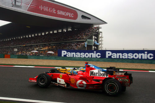 Michael Schumacher and Fernando Alonso fought for the title in 2006