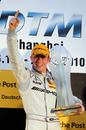 Paul di Resta celebrates after winning the DTM championship