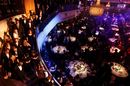 Diners begin to take their seats for the Autosport Awards