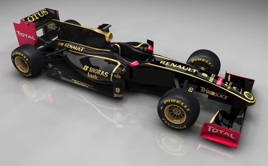 The new Lotus Renault GP livery is set to rekindle memories of the 1980s