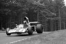 Jackie Stewart gets airourne past Pflanzgarten, German Grand Prix