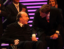 Sir Frank Williams after receiving the Helen Rollason Award for Achievement in the Face of Adversity