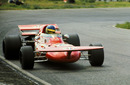 Ronnie Peterson pushes the unusual March 711 to the limit