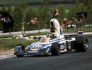 Jacques Laffite in the notoriously ugly Ligier JS5