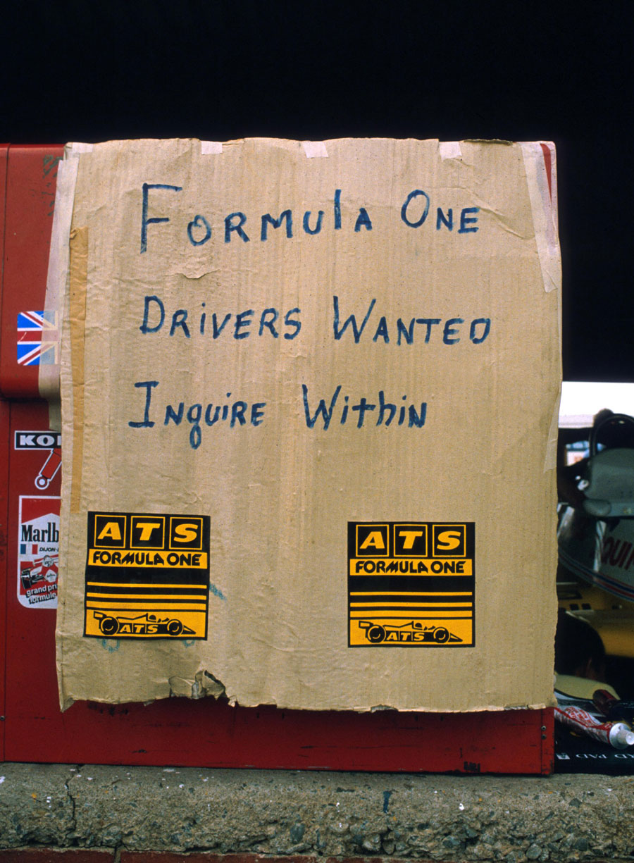 Humour on the pit wall after the drivers went on strike ahead of the South African Grand Prix
