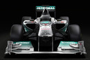 The new Mercedes car for 2011 -  the MGP W02