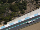 Sergio Perez on track before his accident