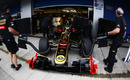 Bruno Senna gets ready for a day of testing