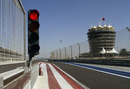 A deserted track in Bahrain - the GP2 Asia series was cancelled because of escalating violence in the state