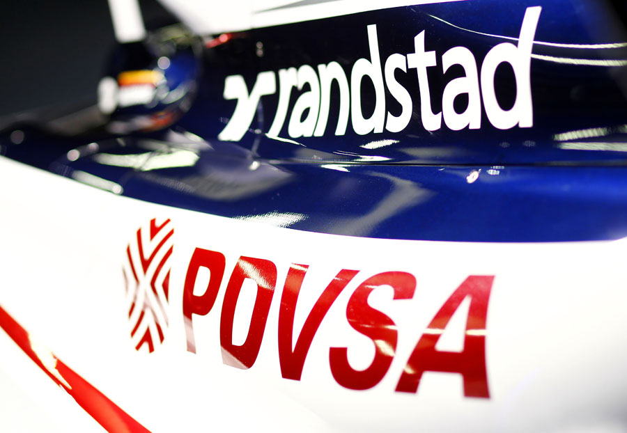 PDVSA and Randstad are two of Williams sponsors this year