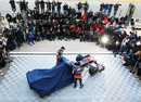 Jaime Alguersuari and Sebastien Buemi unveil the Toro Rosso STR6