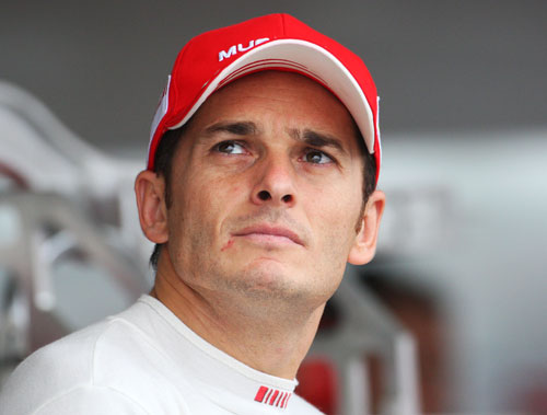 Giancarlo Fisichella replaced Luca Badoer at Ferrari
