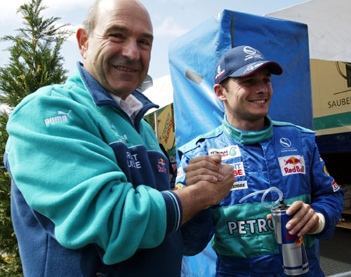 Giancarlo Fisichella drove for Sauber in 2004