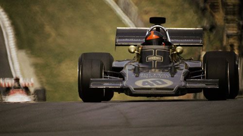 Emerson Fittipaldi and Lotus beat the competition in 1972