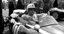Jack Brabham on the grid just before the start of the Dutch Grand Prix 