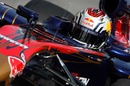 Jaime Alguersuari at the wheel of the Toro Rosso