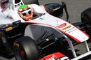Sergio Perez kept his Sauber at the top of the timesheets