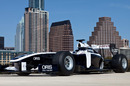 A Williams Formula One car in Austin for the launch of <I>Senna</I>