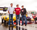 <I>Top Gear</I> presenters  Jeremy Clarkson, James May and Richard Hammond in South Africa