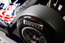 Hard Pirelli tyres on the Red Bull