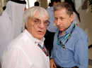 Bernie Ecclestone with FIA President Jean Todt