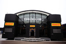 The new Pirelli motorhome up and running in the paddock