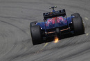 Jaime Alguersuari's Toro Rosso bottoms out in turn eight