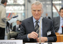 Former FIA president Max Mosley at the European Court of Human Rights arguing for stricter privacy laws