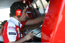 Andrea Stella on the radio to Fernando Alonso
