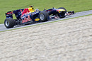 Sebastian Vettel takes to the new Red Bull Ring in last year's championship winning car
